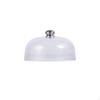 Cake Dome Plastic Cover with Knob Safe for Buffet, Bakery, Bakers, Caterers