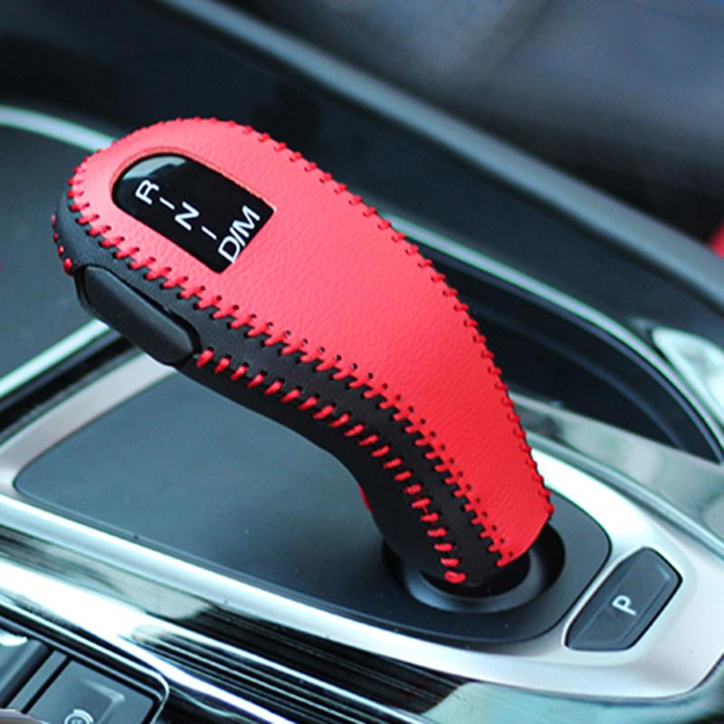 for Haval F7 F7X car gear shift collars cover leather head knob grip covers case accessories car-styling decoration auto