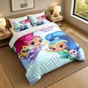 3Pcs Bedding SetShimmer And Shine Soft Bed Sheet and Two Pillowcases Home Bedroom Decor