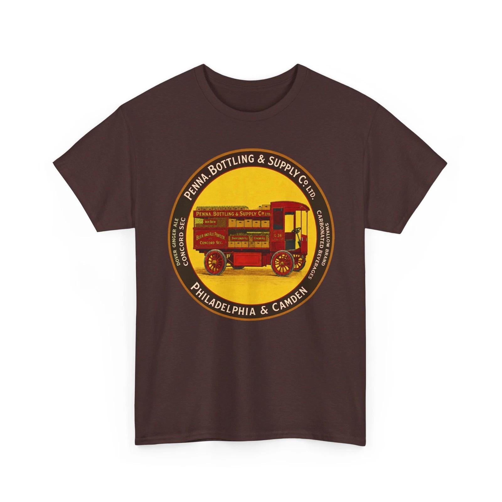 Pennsylvania Bottling & Supply Co Philadelphia Pre-Pro Retro Beer Truck T-Sirt 3XL