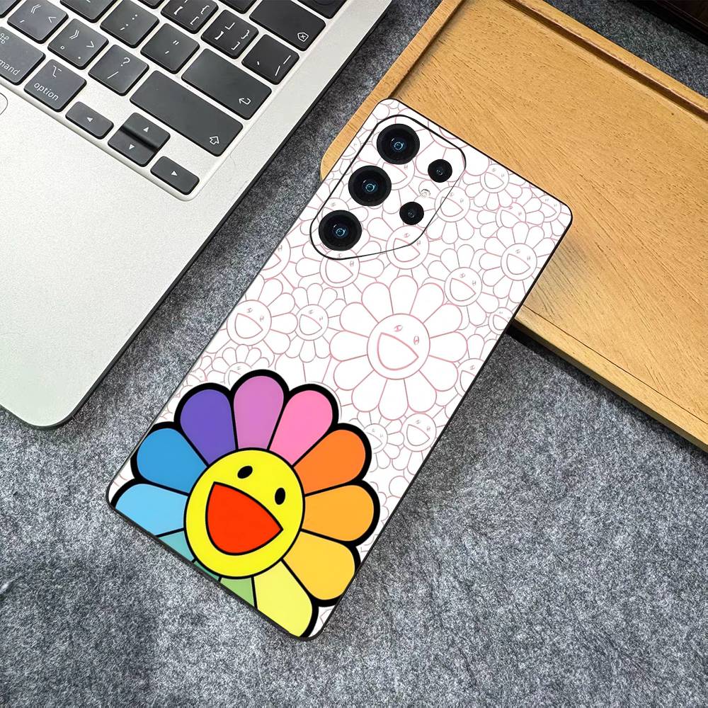Japanese Artisti M-murakami T-takash Phone Case For Samsung S 24 fe 25 Ultra plus 20 lite 21 30 22 23 24 22 Ultra 5G Fundas Samsung S24fe