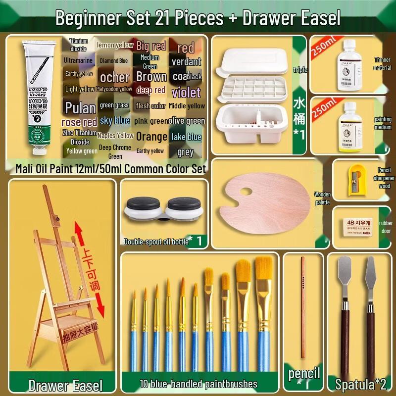 Handon Oil Painting Starter Set