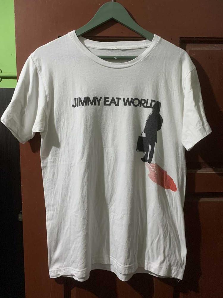 

Collection Jimmy Eat World Band Concert T Shirt White All Size S-5Xl HH928 Unisex T-Shirt M
