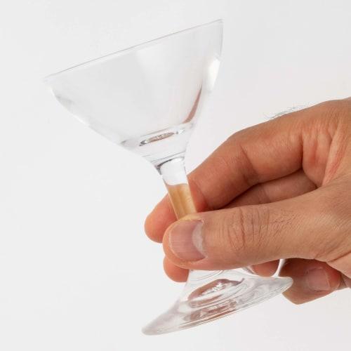 Toyo Sasaki Glass Lala Cocktail Glasses, 85ml, Pack of 6, Break-Resistant, Wine Glasses, Flute Glasses, Made In Japan, Dishwasher Safe, 32833HS