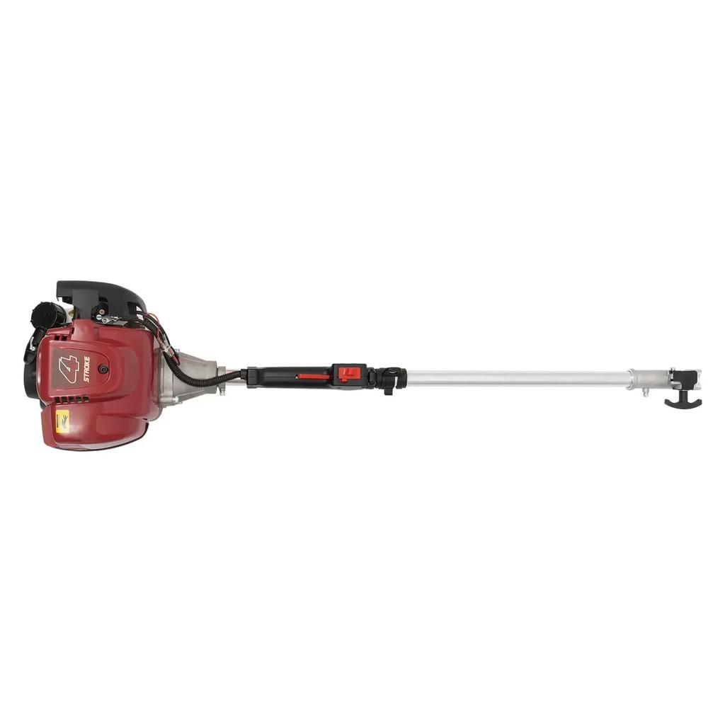 35.88CC 4-Stroke Gas Weed Trimmer 0.75KW 8500RPM with 2 Blade Heads for Lawn Orchard Garden