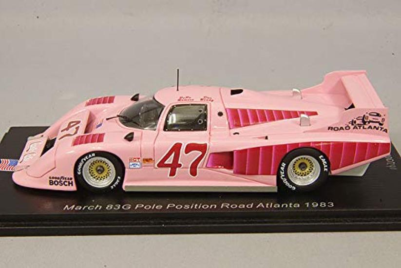 Spark National Model March 83G 1983 Road Atlanta Pole Position Bundy 1/43 #47 P. Romero/D.