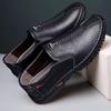 2026 Spring Men's Casual Leather Shoes: Trendy, Versatile, Low Heel Fashion for Any Occasion