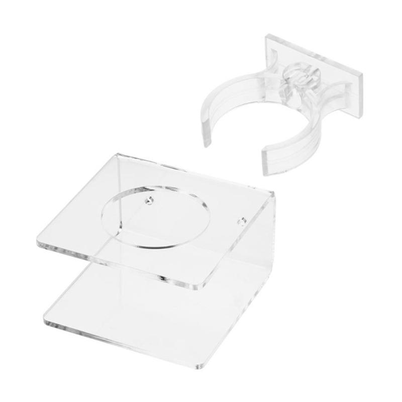 

Wall Mounted Lightsaber Display Stand Acrylic Transparent Organizer Supplies for Living Room Wall Door Vertical Storage 1