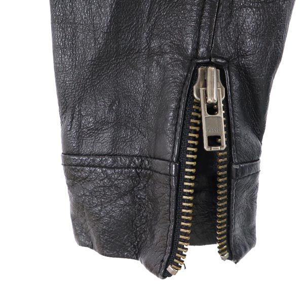 loaf Pigskin Short length leather jacket 1 black Women Used