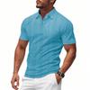 Sommer Herren Kurzarm Poloshirts Golfshirts Mode Business Casual Herren Tops T-Shirts Polo
