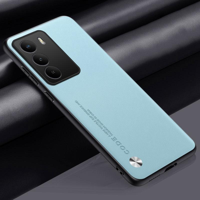 

Розкішний чохол з ПУ шкіри для Realme C71 4G Задня кришка Матовий ТПУ силіконовий протиударний повний захист Чохол для телефону для RealmeC71 Coque For Realme C71 4G