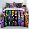 Anime Jojo's Bizarre Adventure Pohodlný povlak na přikrývku Povlak na polštář Sada povlečení Dekorace dětského pokoje Domácí textil