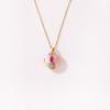 Brass Photo Locket Pendant Necklace Non-Fading Locket Necklace  For Jewelry Gifts