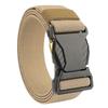 Automatic Buckle Men's Belt Quick Release Weave Waist Band  Outdoor Leisure Sports