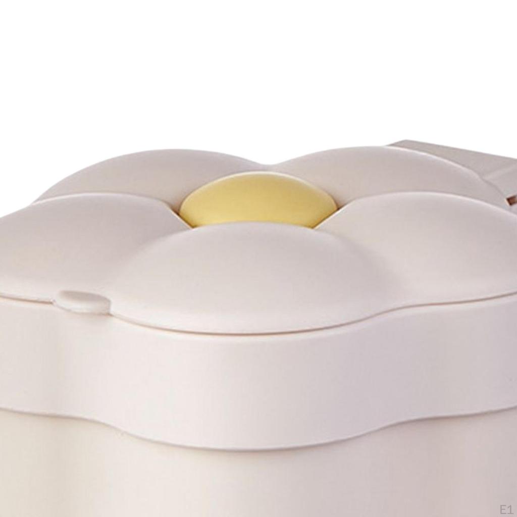 Cute Desktop Garbage Bin Non Slip Waste for Home Bathroom Coffee Table