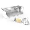 ABS Butter Container Storage Solution For Butter Nuts And Cheese Butter Dish With Lid And Knife