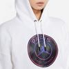 (WMNS) Air Jordan Paris Saint-Germain Casual Sports Fleece Lined hooded Pullover Long Sleeves Hoodie 'White' Women's CZ7496-100