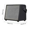 Rowin 30W Electric Guitar Amplifier Portable Rechargeable Acoustic Amp BT Reverb Chorus Effects Microphone Input Aux Headphone Jack Home Practice