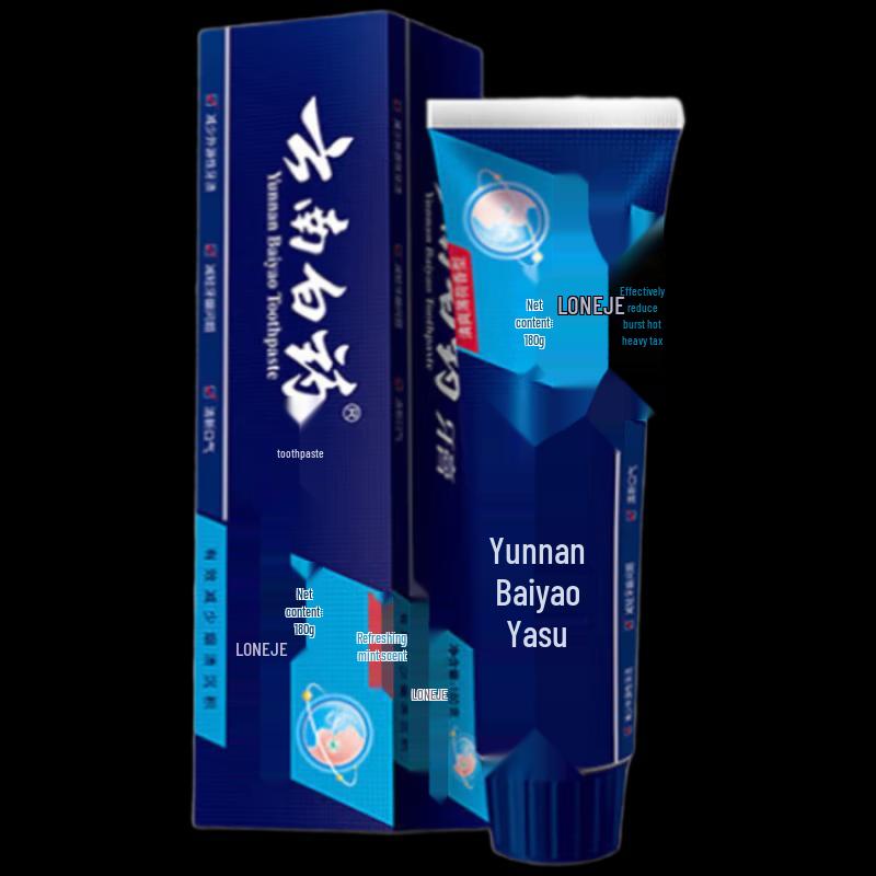 

Yunnan Baiyao Longjian Professional Smoke Stain Removal Toothpaste