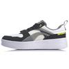 New LiNing Wave Superwave Lite Anti Slip Wear Resistant Low Top Skateboard Shoes Men's White Black Gray AGCQ063-3