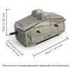 MOC KV44 Carro Armato Militare Blocchi da Costruzione Set Modello Pesante AV7 Carro Armato Armi di Guerra Modello Giocattoli Classici per Bambini Collezioni per Adulti Regali