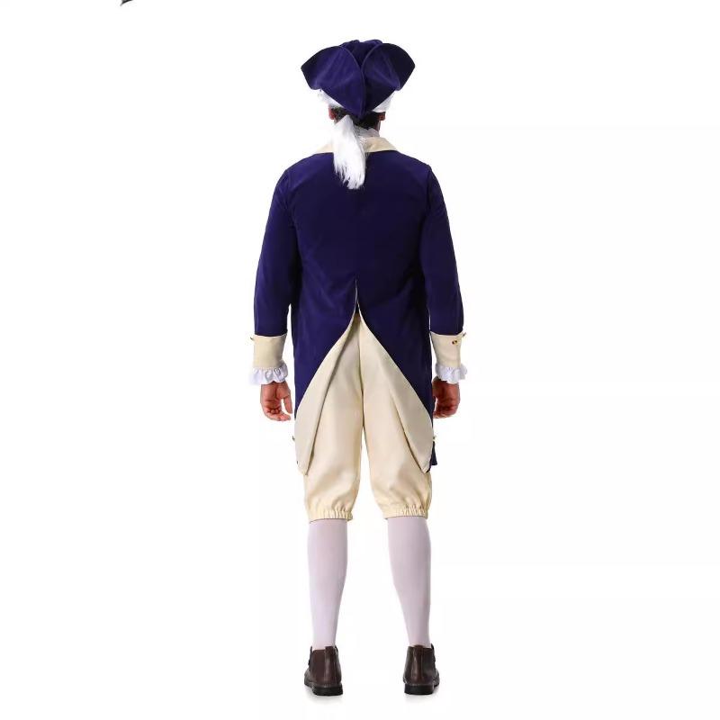 Halloween, Renaissance Medieval Sailing Captain Costume Vintage Cosplay Costume