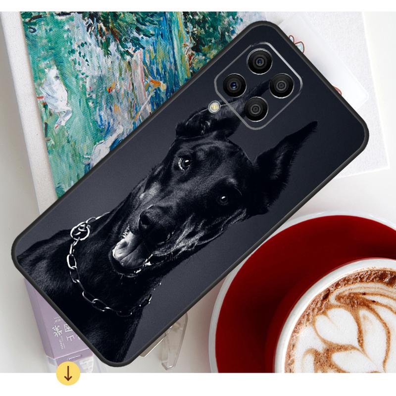 Doberman Dog Case For Samsung Galaxy M20 M31 M16 M36 M56 M33 M53 M13 M12 M32 M52 M15 M55 M14 M35 M34 M54