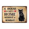 [ Kelly66 ] Pets Cat Bombay Siamese Burmese Birman Abyssinian Metal Sign Home Decor Bar Wall Art Painting 20*30 CM Size Dy147