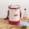 Portable Insulated Cooler Bag with Adjustable Shoulder Strap Picnic Dinner Container Lunch Bag