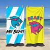 Asciugamano Hot M-Mr Beast per Nuoto Yoga Palestra Asciugatura Rapida Morbido e Delicato sulla Pelle Asciugamani da Spiaggia per Tutte le Stagioni