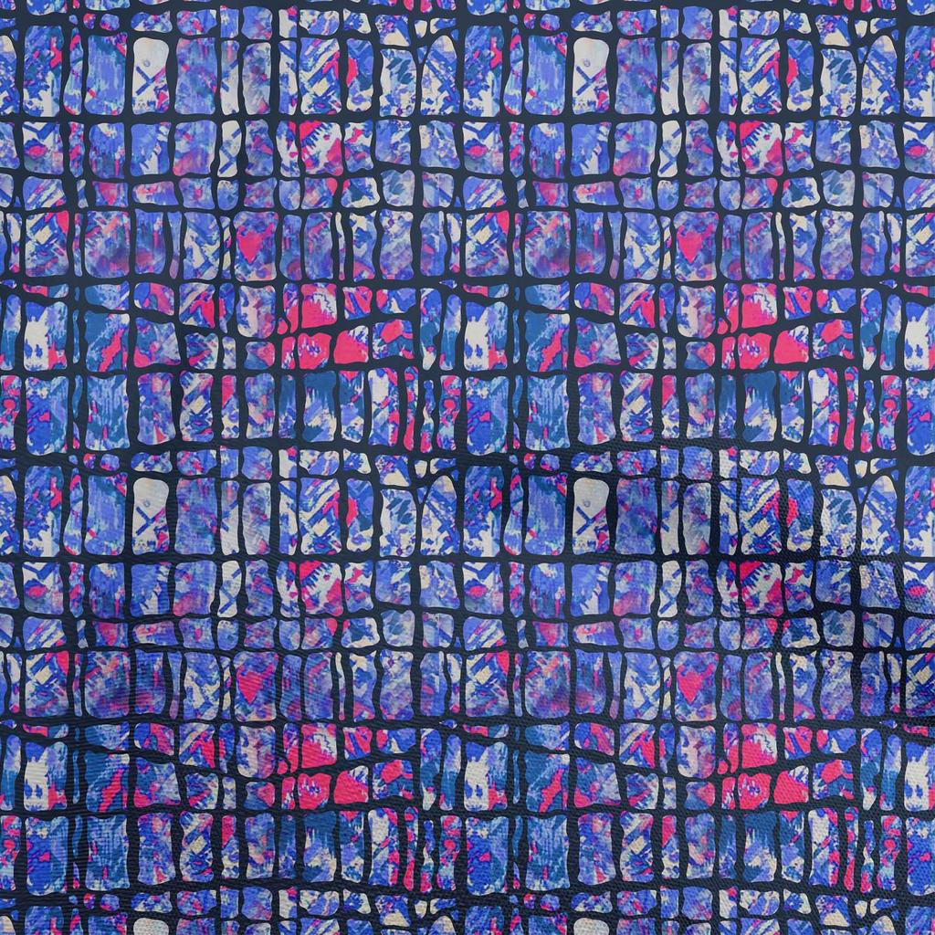 oneOone Cotton Flex Dark Peach Fabric Abstracts Fabric For Sewing Printed Craft Fabric By The Yard 40 Inch