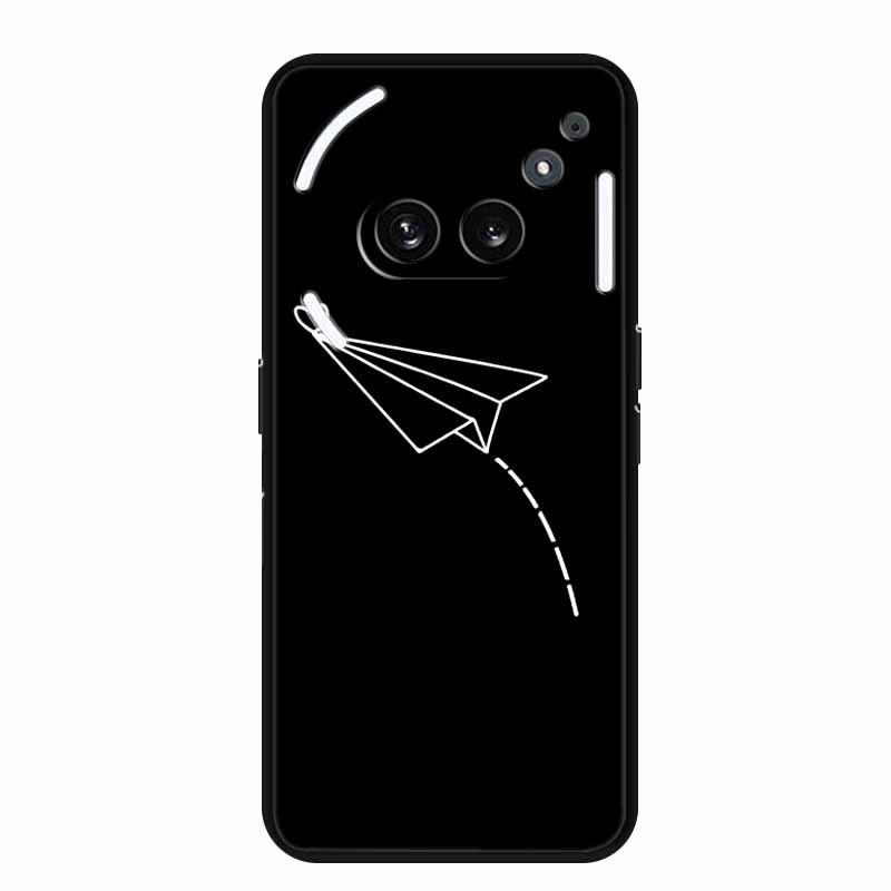 Nothing Phone 2A Luminous Hole TPU Case - Personalized Simple Color Design