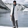 Li Ning Hot Pots Down Collection Down Jacket Men's Ivory AYMU499-1