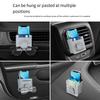 Car Air Vent Storage Holder, Car Vent Organizer, PU Leather Vent Storage Bag Pocket Car Air Vent Outlet Automotive Accessories