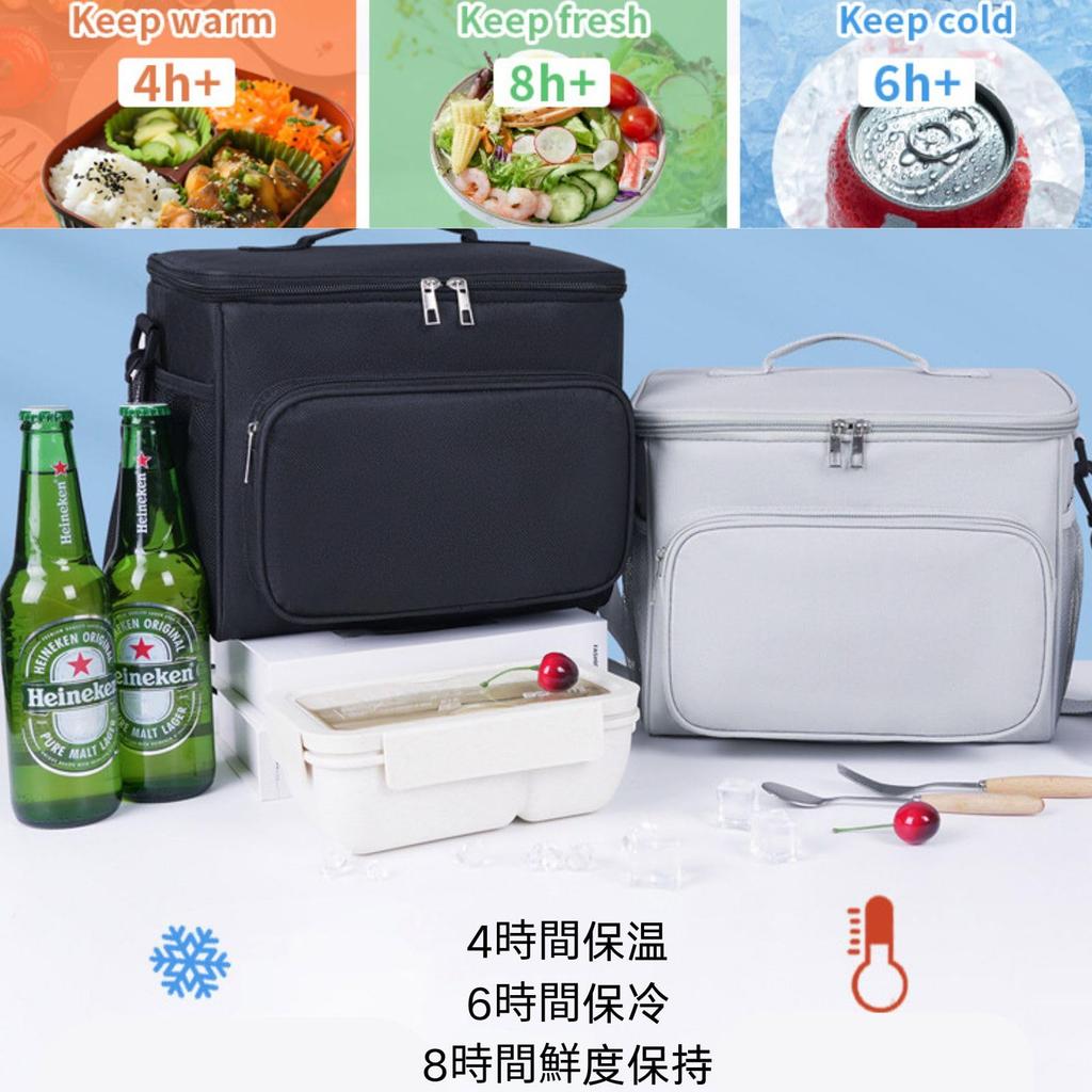 HZT Outdoor Cooler, Large Capacity 10L, Triple-Layer Insulation, Thickened Oxford Cloth, Compact and Lightweight (3.1kg), Can be Carried by Hand or