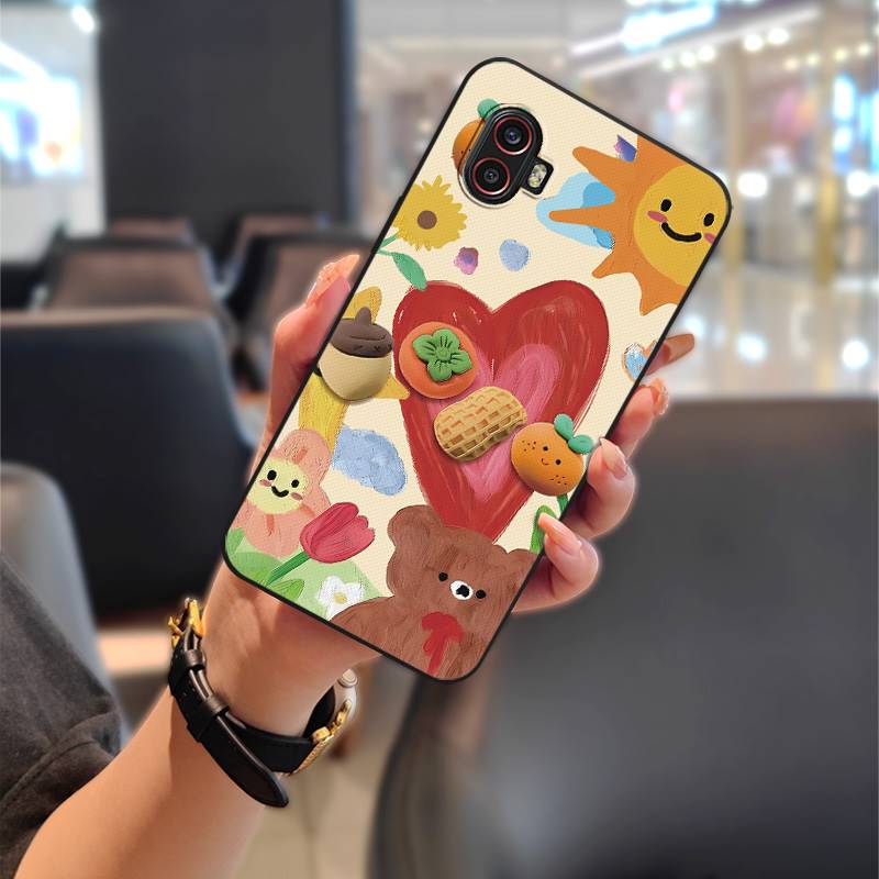 Phone Pouch Fashion Design Phone Case For Samsung Galaxy Xcover6 Pro/SM-G736U/B Anti-knock Shockproof Silicone TPU Cute