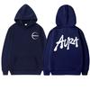 Hot Rapper Maka 2025 New In Album Aura Double Sided Printed Hoodie Unisex Vintage Fleece Pullovers Men Women Casual Sweatshirt