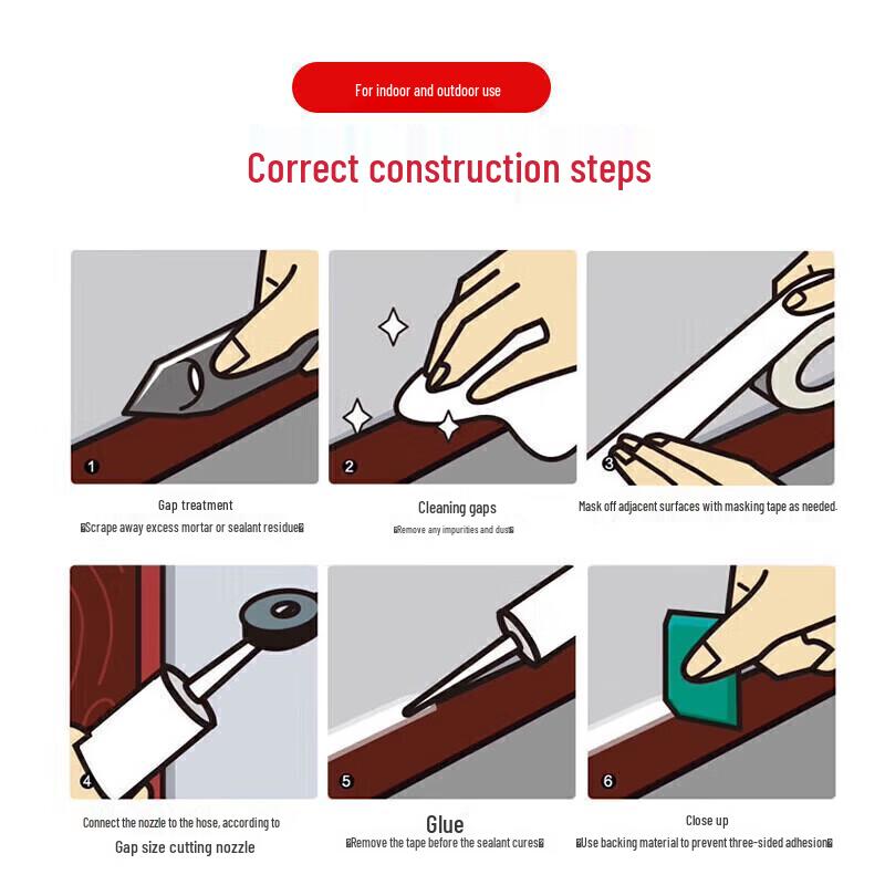 WeiKaGu 0-Formaldehyde Waterproof Silicone Sealant