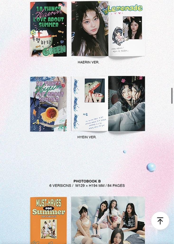 [USED] NewJeans Get Up NewJeans ver.