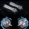 2PCS Finger Clitoris Massage Delay Penis Sleeve Lasting Enlargement Vibrator Condom Spike Erection Aid Extend Sex Toys for Men