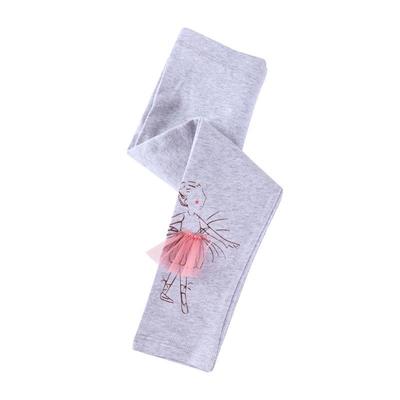 Spring 2026 Girls' Princess Dance Pattern Leggings