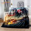 Cartoon T-Transformers Autobots Soft Flannel Blanket for Beds Bedroom Sofa Picnic,Throw Blanket for Cover Outdoor Leisure Gift