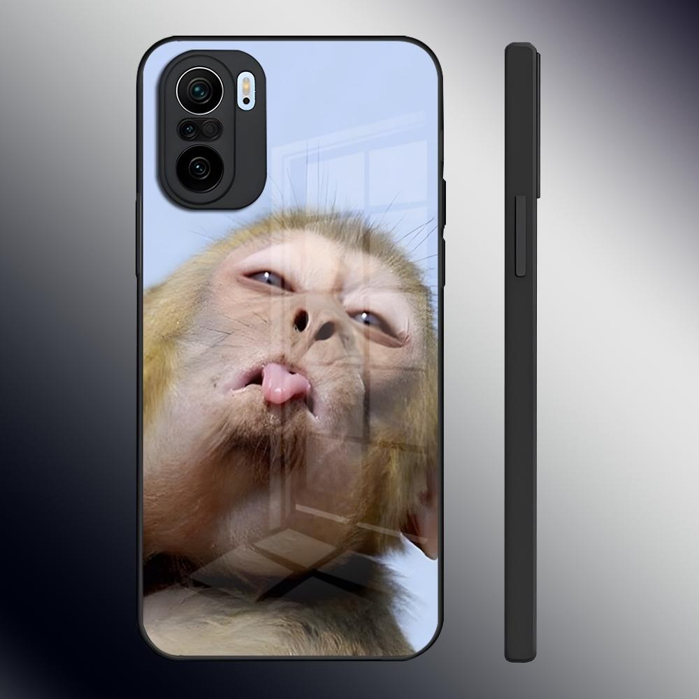

Чехол для телефона с мемом «Обезьяна пьет Capri-Sun» для Xiaomi 14 12 Pro 11t 13 lite POCO M6 M5 X6 X5 X3 NFC F5 F6 Pro Закаленное стекло Xiaomi 13