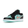 Air Jordan 1 Low SE GS Tropical Twist Kinder-Sneaker Türkis Schwarz CV9844-301