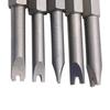1 4 Hex Shank 50mm 5New MagneticU Shape Screwdriver Security Bits Tool