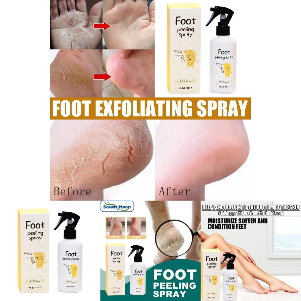South Moon Exfoliating Foot Brightening Spray Nourishing 200ml Foot Peel