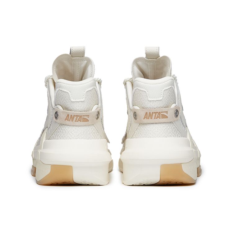 Anta Dominator Non-Slip Durable Low-Top Skate Shoes Men Sneakers White 112138082S-1