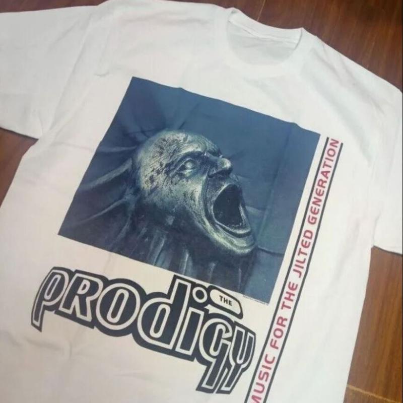 Unisex Rare The Prodigy Music for Jilted Generation Fan T shirt
