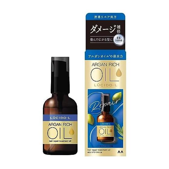 LUCIDO -L Oil Treatment #EX Hair Repair Oil Argan Oil Non-Rinse Treatment Single Item 60ml (x 1)