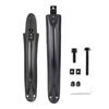 Mountain Bike Mudguard Windproof Bike Front Rear Mud Guard Widen Road Bike Mudguard for Against Splashing Water & Dirt